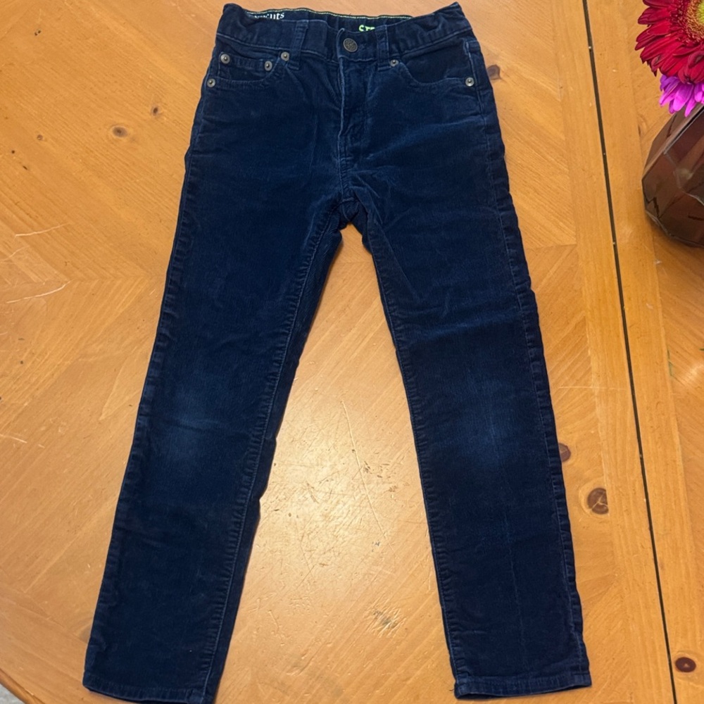 Boys Crewcuts Navy Blue Corduroy Pants